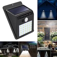 Foco Luz Solar 30 Led Sensor Movimiento