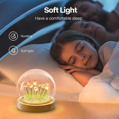 Lampara LED Esfera de Tulipanes
